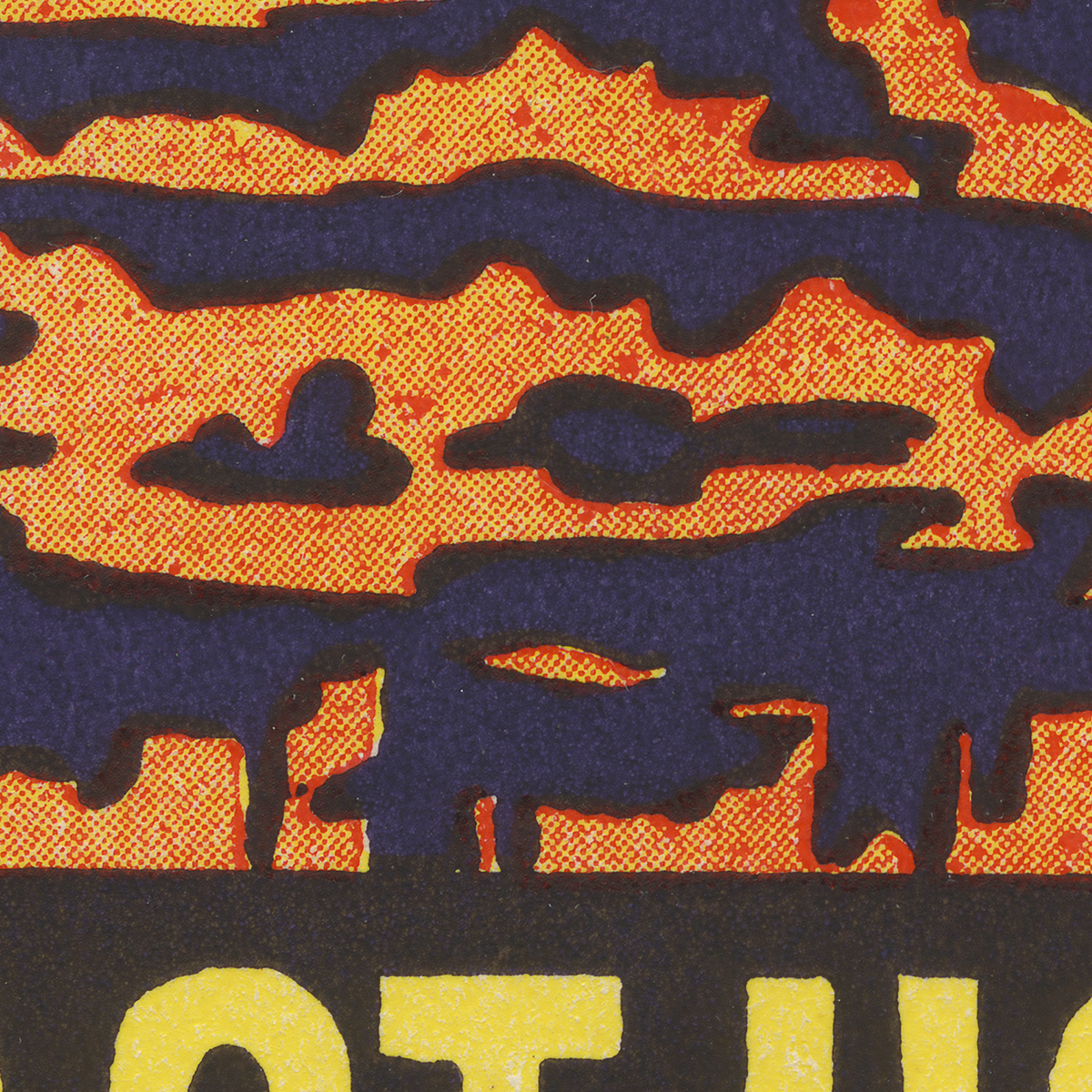 Detail of original circa-1920 Cataract Hotel Assouan Egypt luggage label artwork