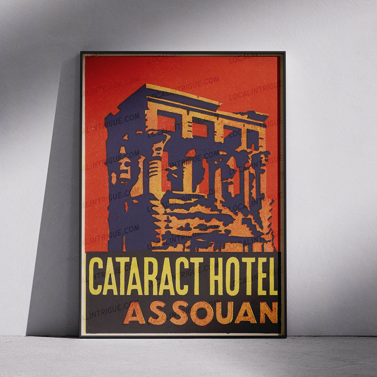 Cataract Hotel · Assouan, Egypt · Framed Print
