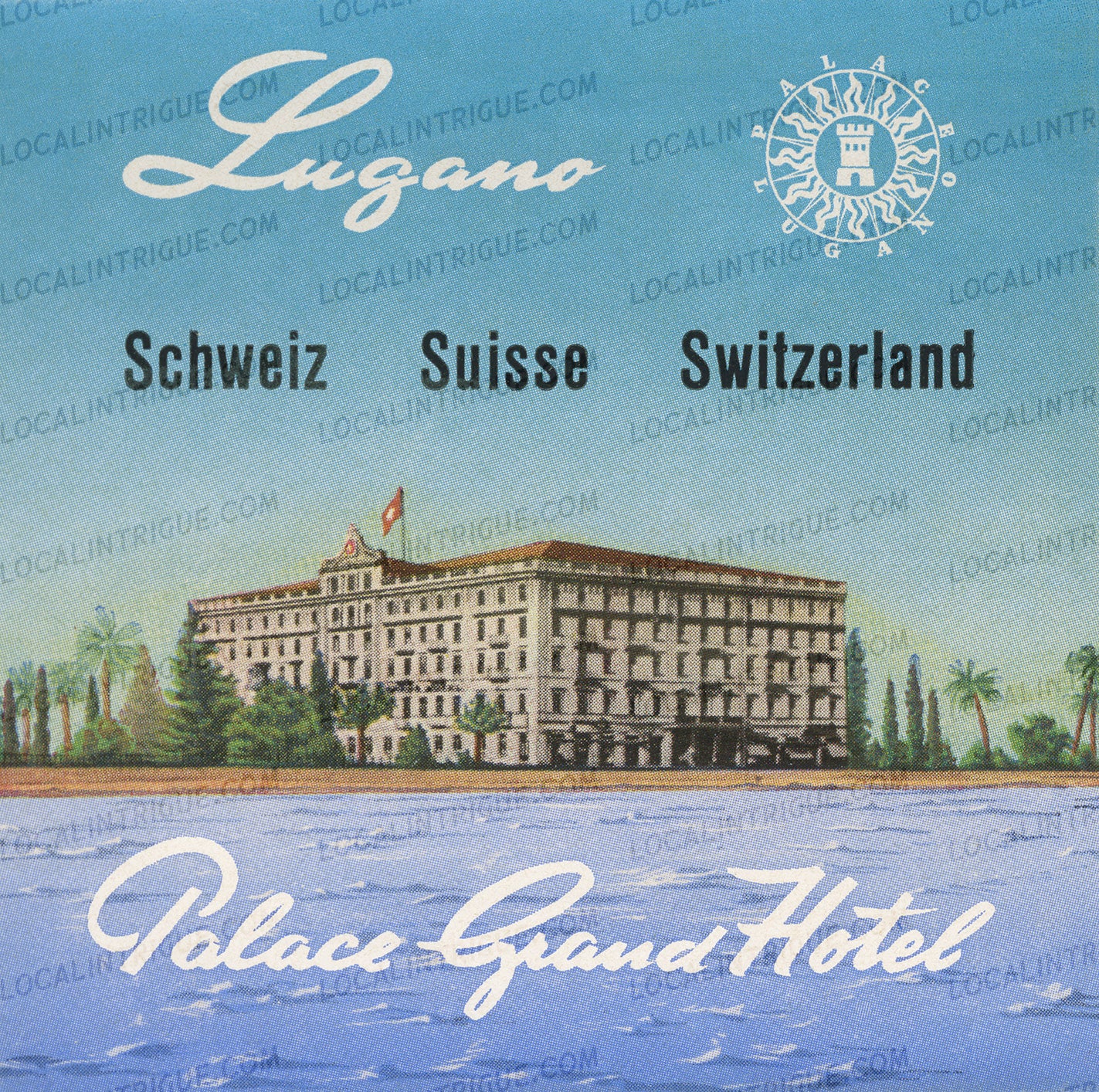 Palace Grand Hotel - Lugano, Switzerland