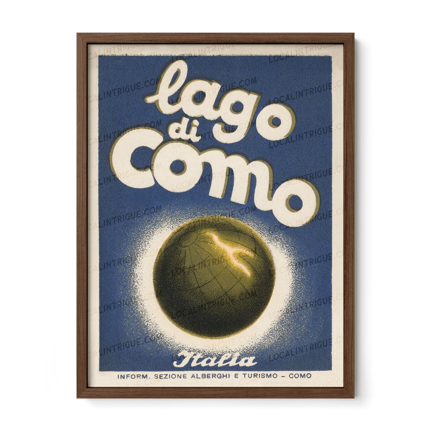 Lago Di Como, Italy · Framed Print
