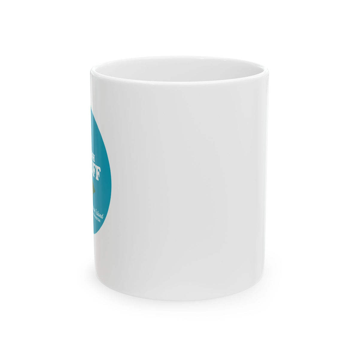 Ceramic Mug - Vashon Island Tea or Coffee Lover