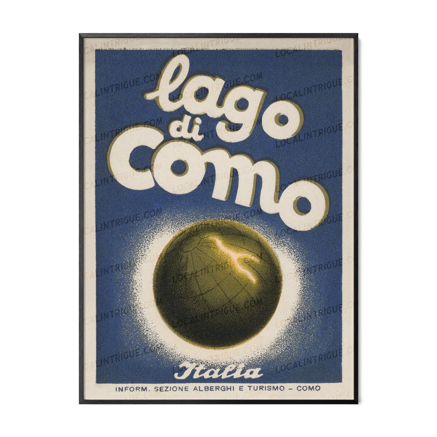 Lago Di Como, Italy · Framed Print