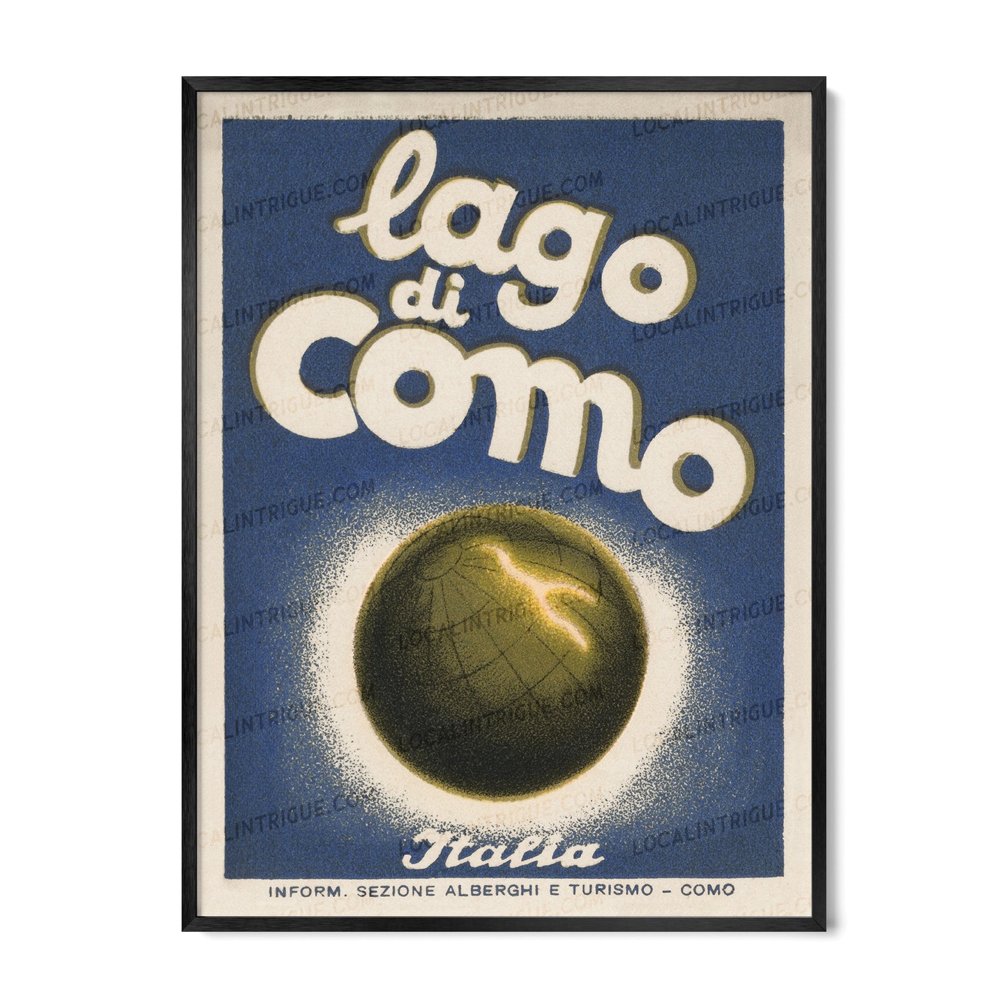 Lago Di Como, Italy · Framed Print