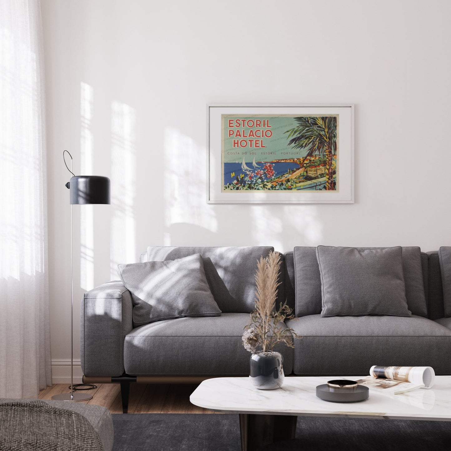 Estoril Palacio · Estoril, Portugal · Framed Print