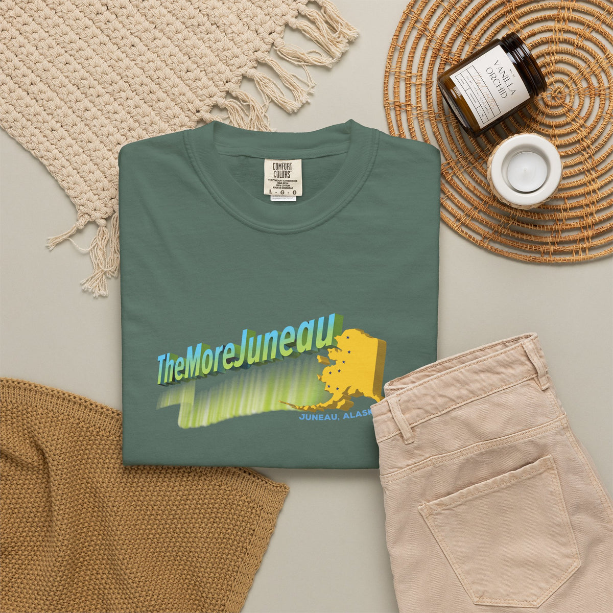 The More Juneau · Juneau, Alaska Unisex T-Shirt