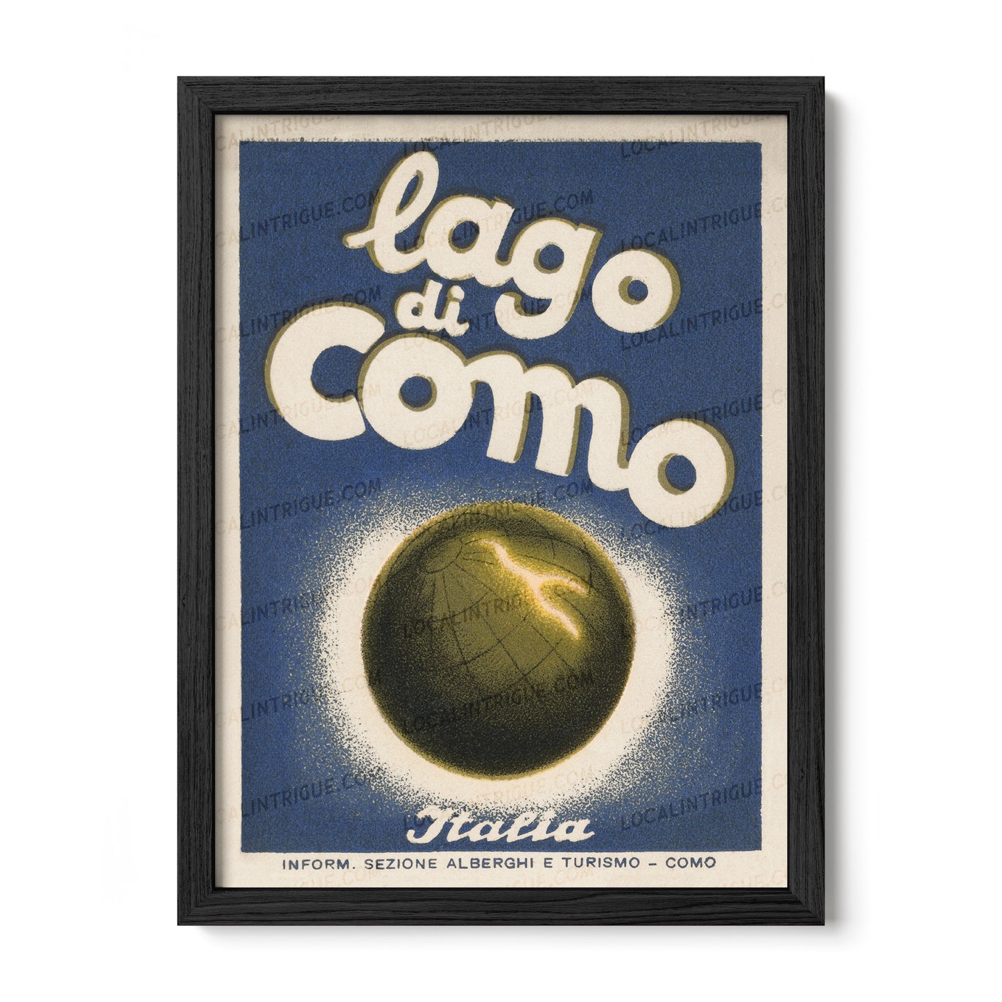 Lago Di Como, Italy · Framed Print