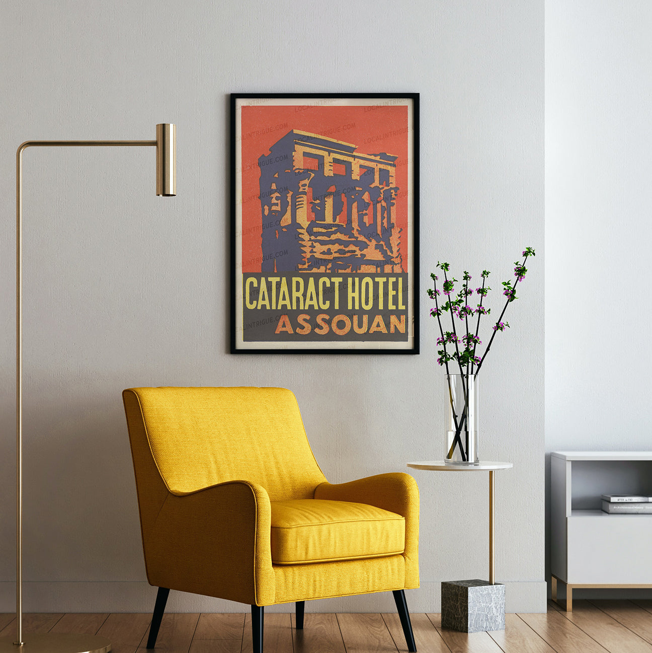 Cataract Hotel · Assouan, Egypt · Framed Print