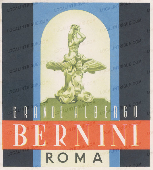 Grande Albergo Bernini - Rome, Italy