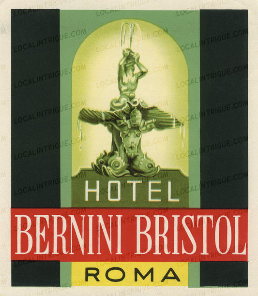 Hotel Bernini Bristol - Rome, Italy
