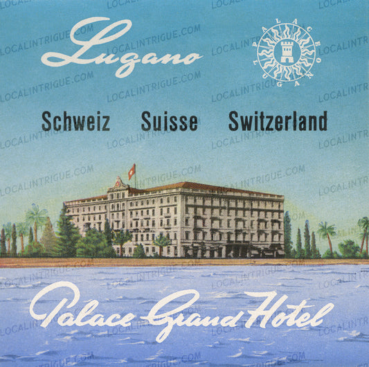 Palace Grand Hotel - Lugano, Switzerland