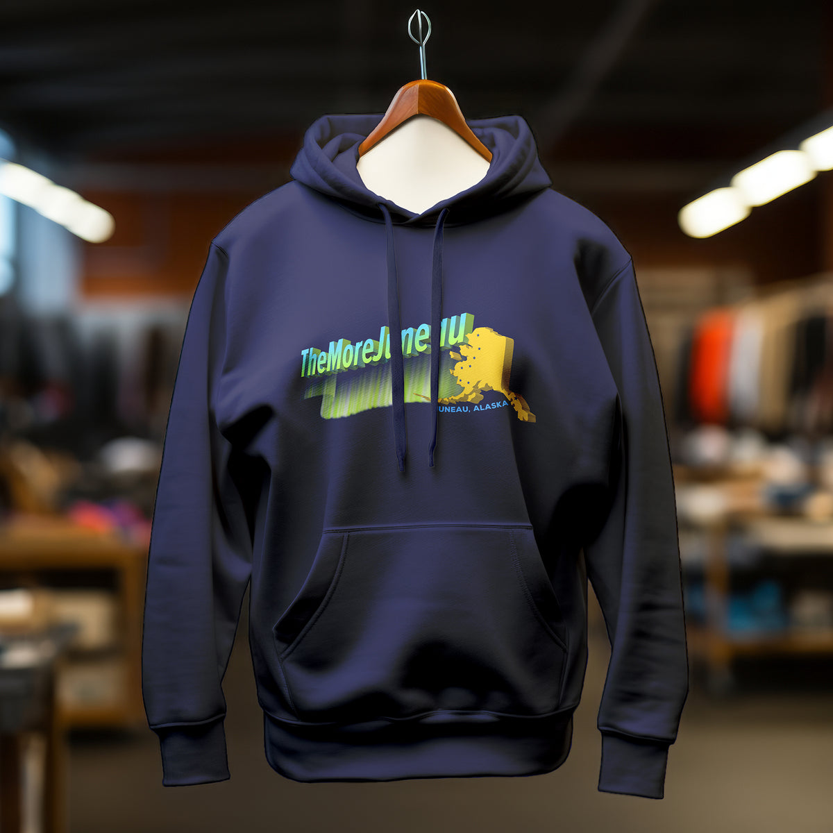 The More Juneau · Juneau, Alaska Unisex Hoodie