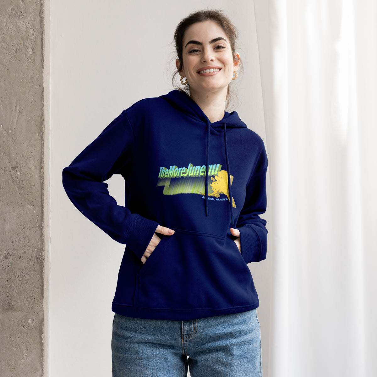 The More Juneau · Juneau, Alaska Unisex Hoodie