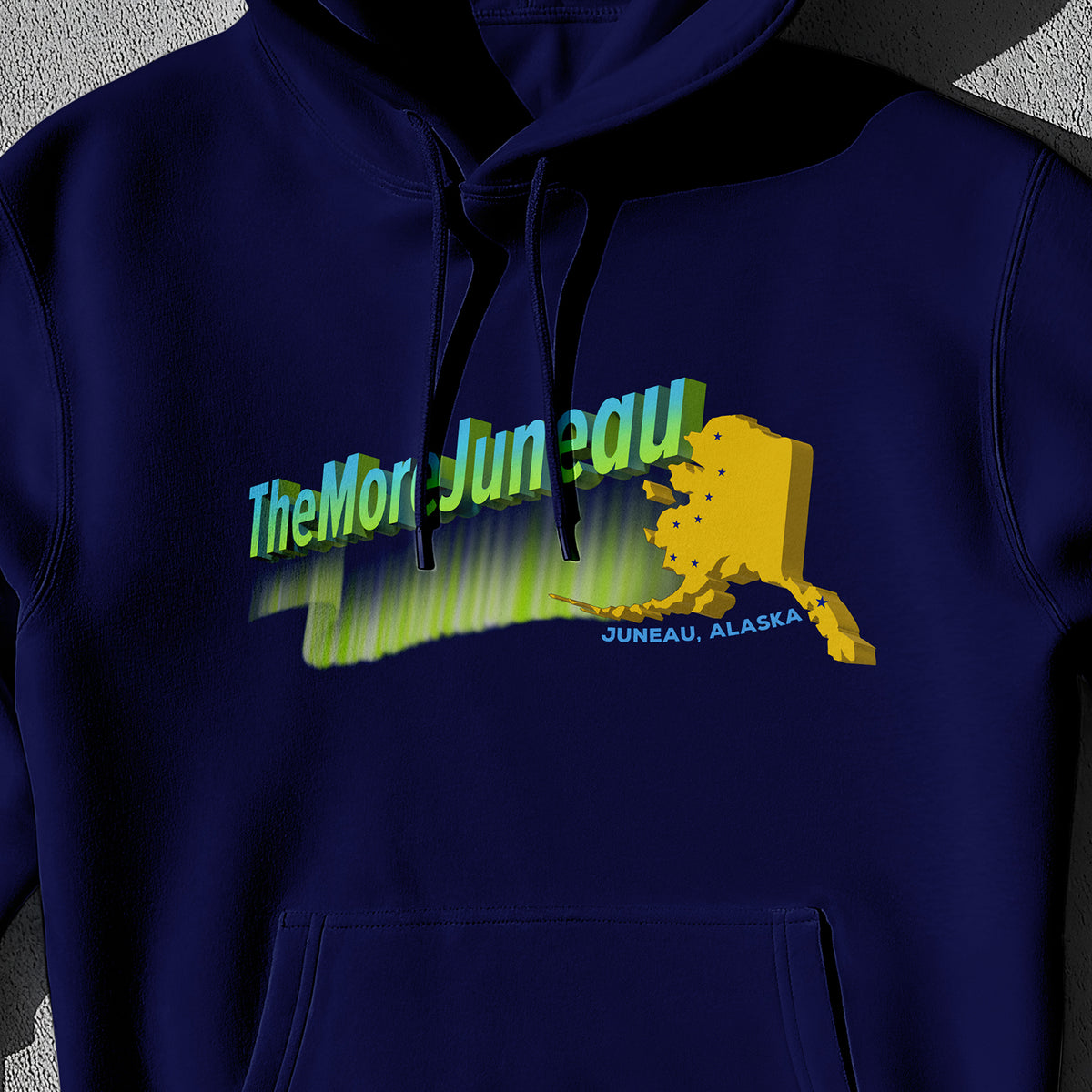 The More Juneau · Juneau, Alaska Unisex Hoodie