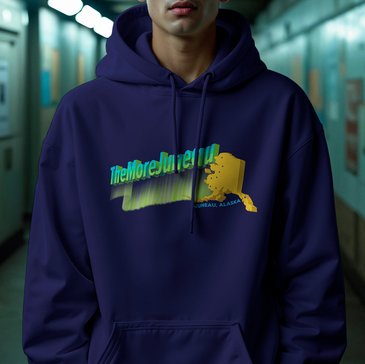 The More Juneau · Juneau, Alaska Unisex Hoodie