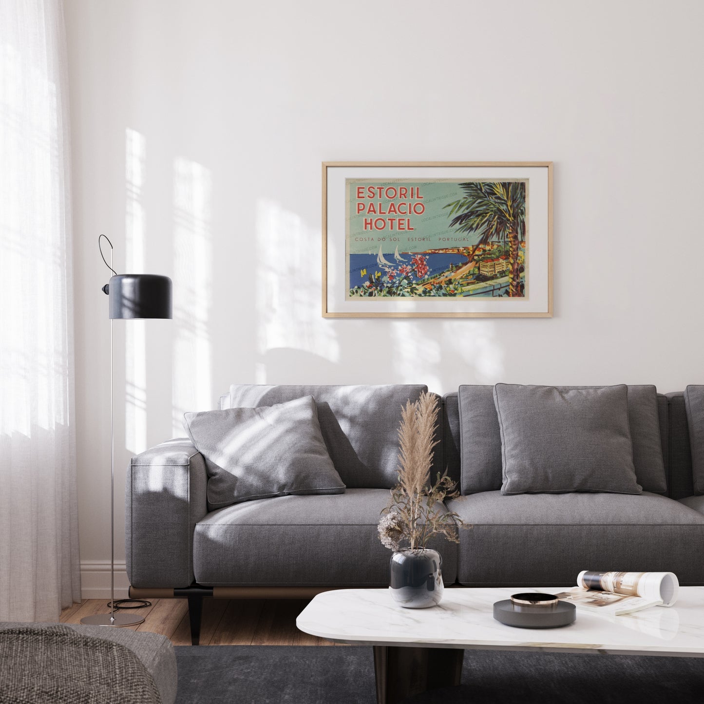 Estoril Palacio · Estoril, Portugal · Framed Print