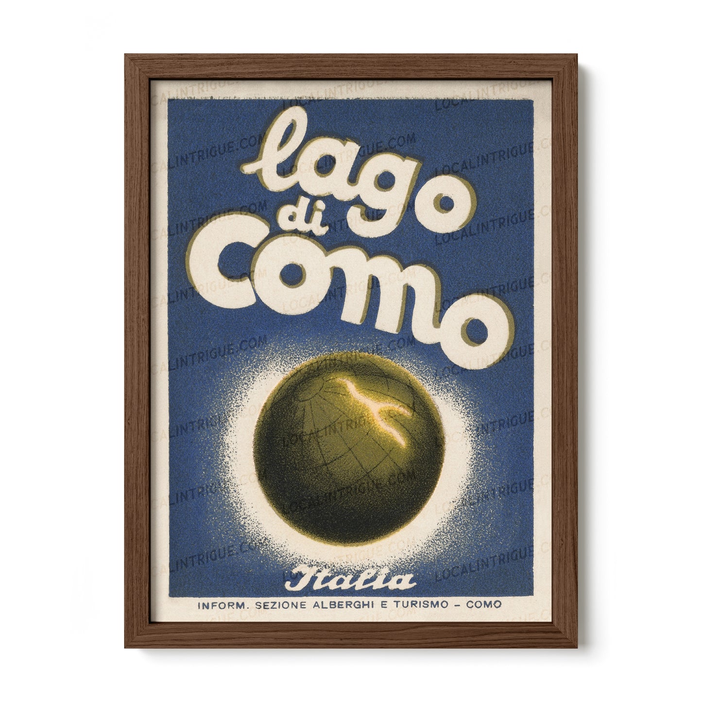 Lago Di Como, Italy · Framed Print