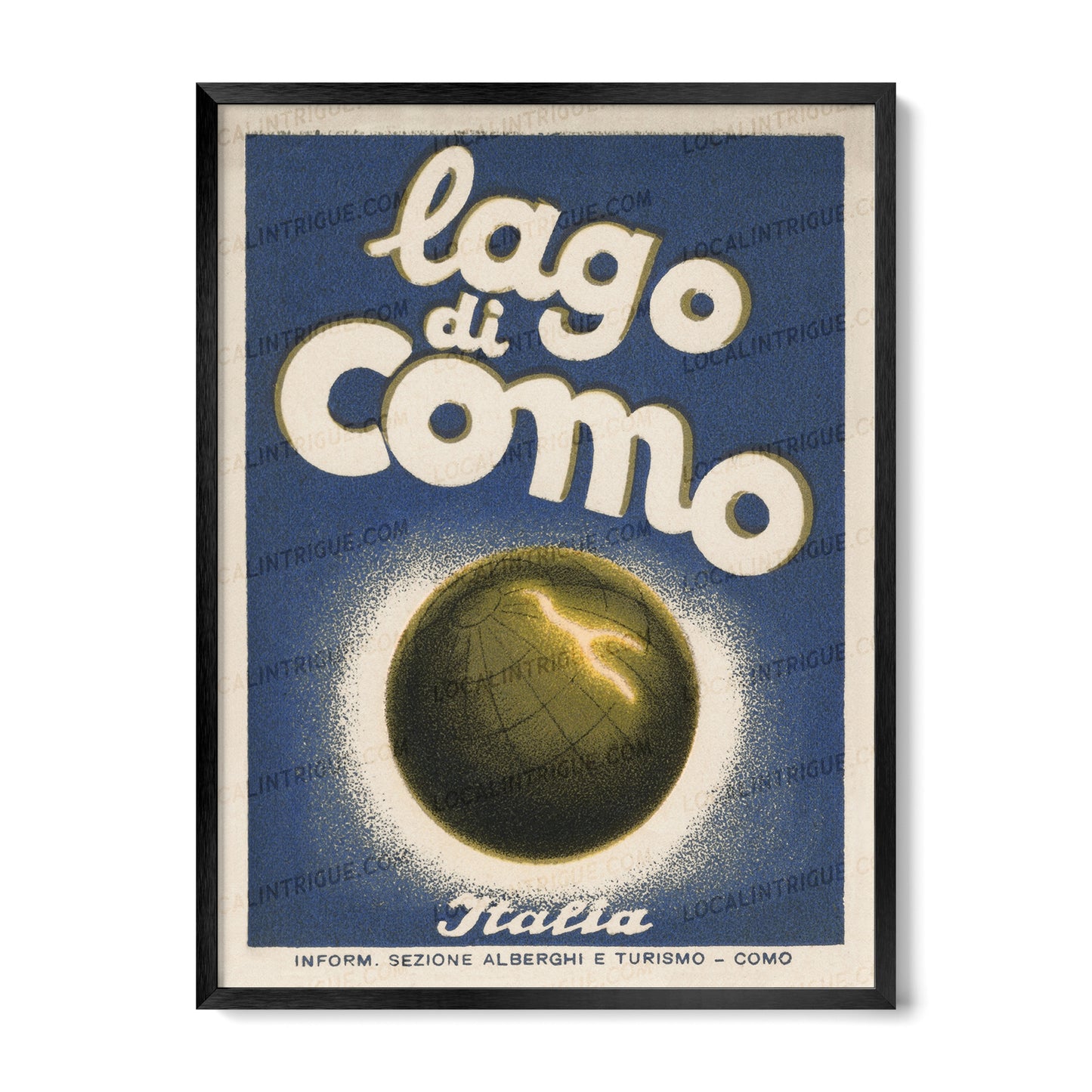 Lago Di Como, Italy · Framed Print