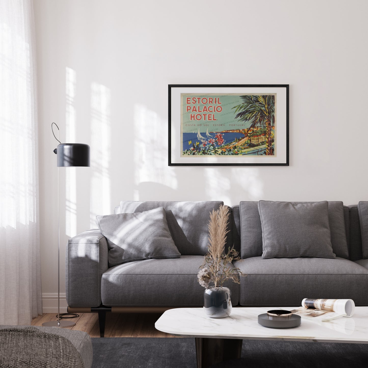 Estoril Palacio · Estoril, Portugal · Framed Print